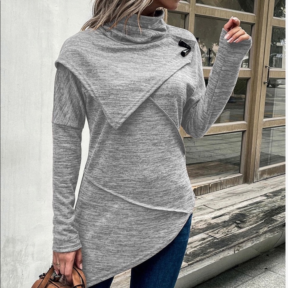 NWT asymmetrical shirt